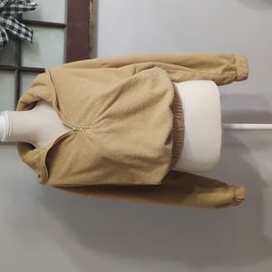 Urban Outfitters cropped quarterzip